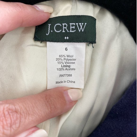 J. Crew Wool Coat - Picture 3 of 3